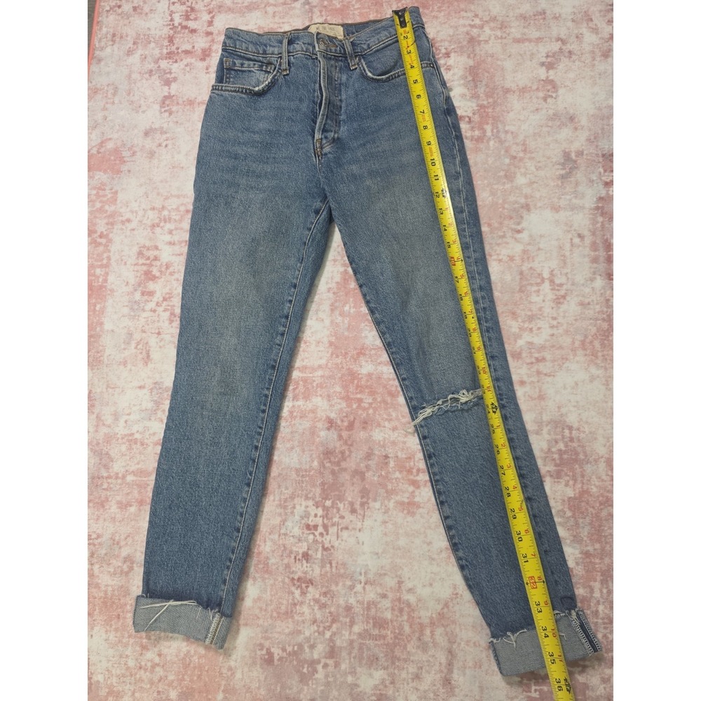 We The Free Size 26  High Rise,‎ Button  Fly, Skinny Ankle